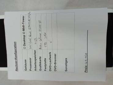 Preview: Midi Tower - Intel Core Quad, 4GB RAM, 1T HDD, Geforce 8500 GT